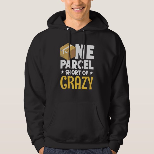 Leveransagent galen paket hoodie (Framsida)