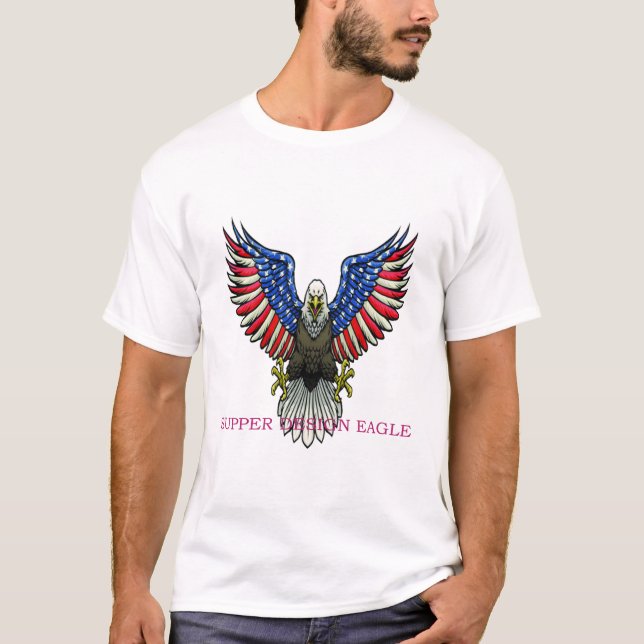 Leveransdesign Eagle T-Shirt (Framsida)