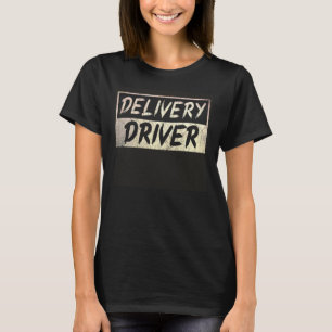 Leveransdrivrutin för matvarukurir Pullover Hoo T Shirt