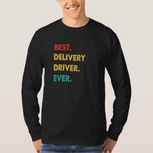 Leveransdrivrutinsprofessionalitet Retro Best Deli T Shirt
