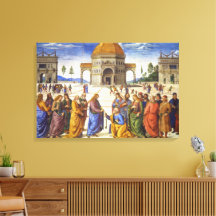 Leveransen av nycklarna | Pietro Perugino |