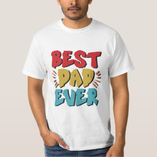 Leveranser för Pappor Bästa Pappa någonsin T-shi T Shirt