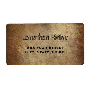 Leveransetiketter för kopparbilder i struktur fraktsedel