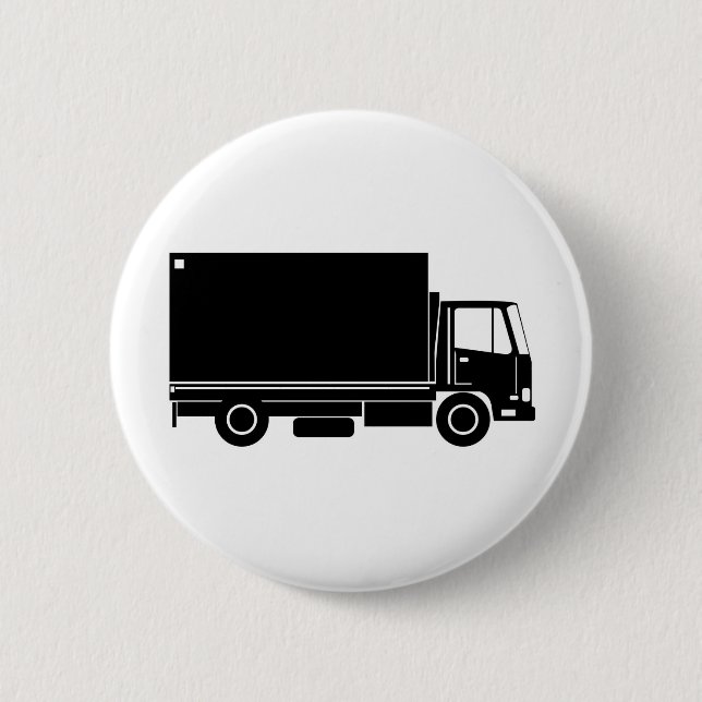 leveransflyttalastbil skåpbil lorry knapp (Framsida)