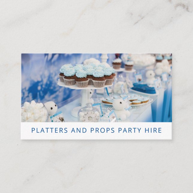 Leveranshändelse för Party Visitkort (Framsida)