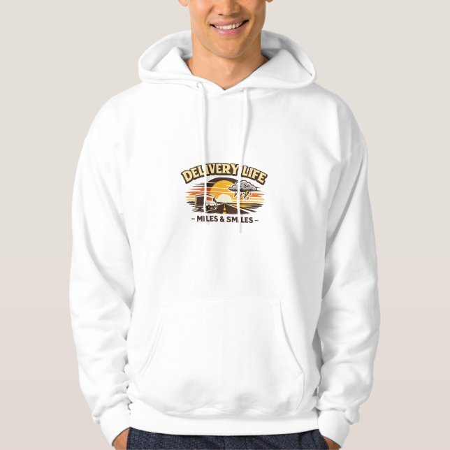 Leveransliv Miles and Smiles Hoodie (Framsida)