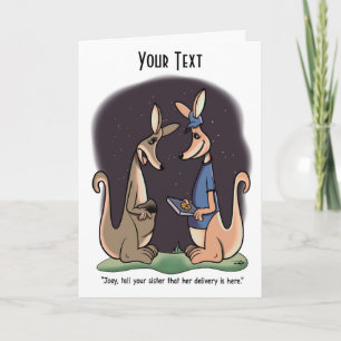 Leveransmappat gratulationskort kort