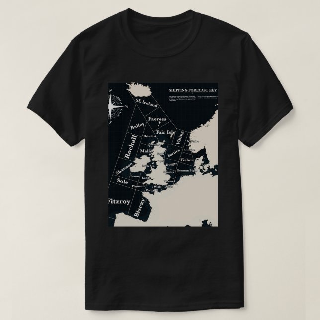 Leveransprognos för karta t shirt (Design framsida)