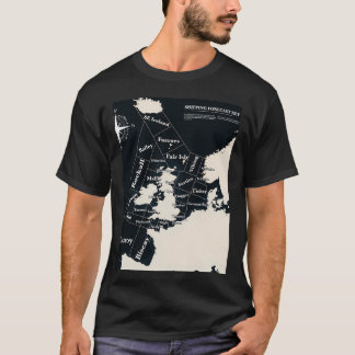 Leveransprognos för karta t shirt