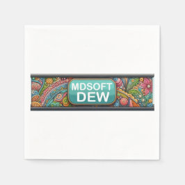 Leveransprogrammet mugg Party! Pappersservett