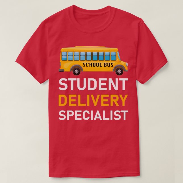 Leveransspecialist i student 4 t shirt (Design framsida)