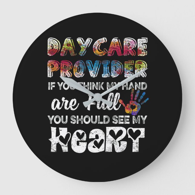 Leverantör av dagvård - Uppskattning av barnomsorg Stor Klocka (Framsida)