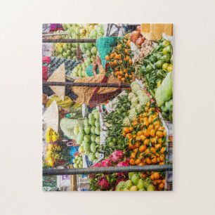 Leverantörer på vegetabiliska marknaden pussel