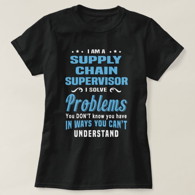 Leverantörsansvarig T Shirt (Design framsida)
