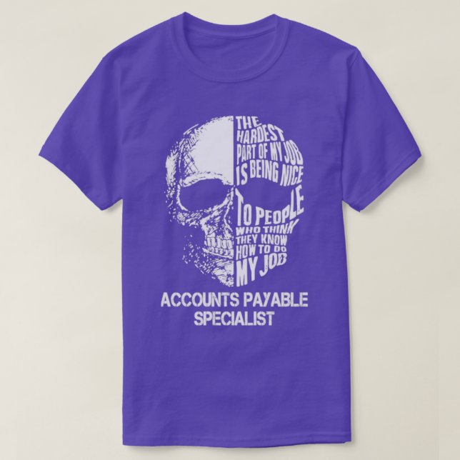 Leverantörsreskontra specialister t shirt (Design framsida)