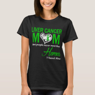 Levercancer Mamma Jag Uppfostrade Min T Shirt