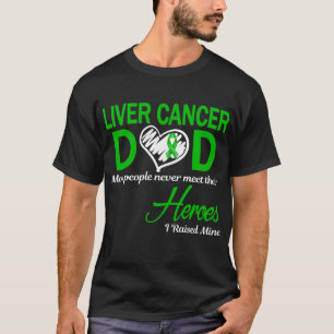 Levercancer Pappa Jag Uppfostrade Min T Shirt