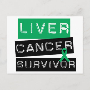 Levercancer Survivor Vykort