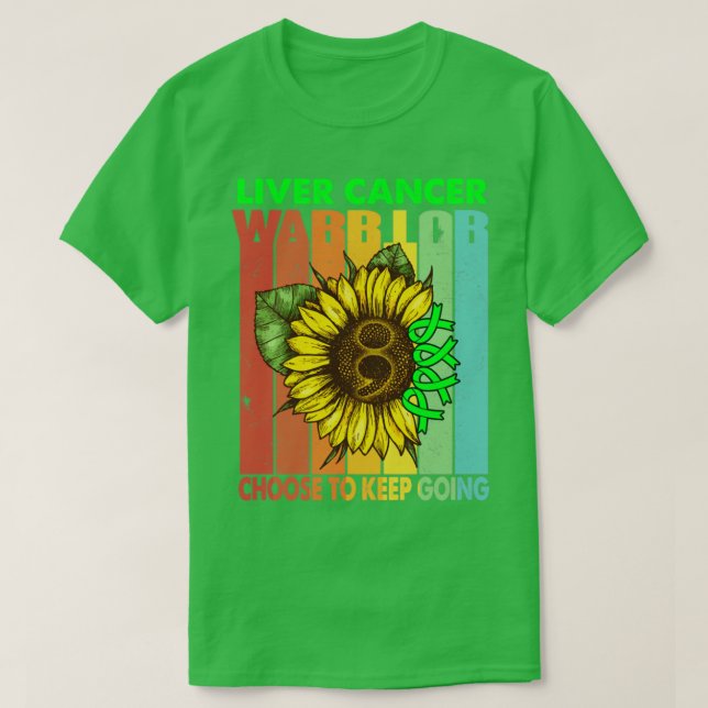 Levercancerkritiker Välj om du vill ha support för T Shirt (Design framsida)