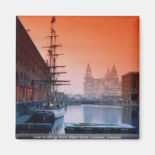 Leverera byggnad från Albert Dock Complex, Liverpo Magnet (Framsidan)