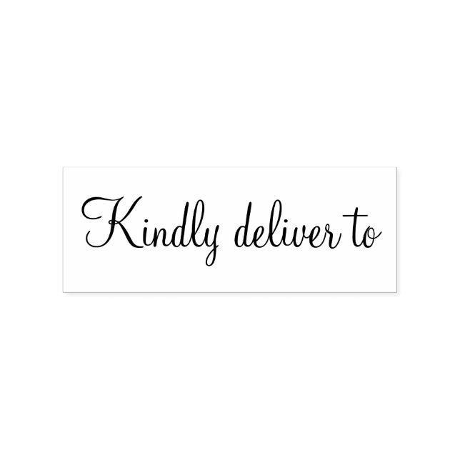 Leverera gärna till kalligrafgummi frimärke stämpel (Tryck)