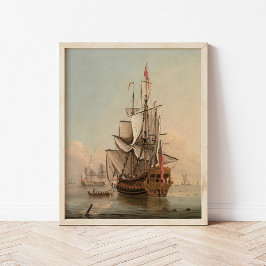 Leverera i en Lugn | Peter Monamy Poster