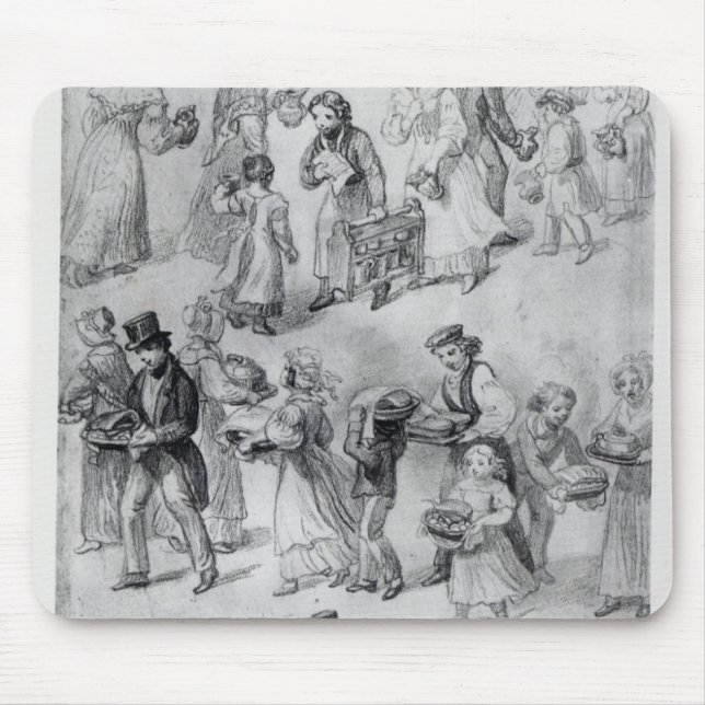 Leverera middagen, 1841 musmatta (Framsidan)