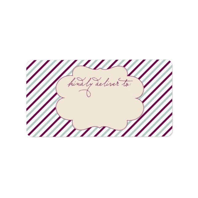 leverera till: adressetikett (Framsidan)