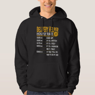 Leverera timtaxa för postarbetare, postarbetare hoodie