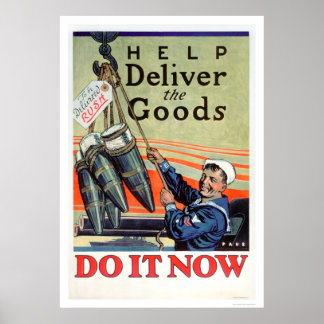 Leverera varorna - flottan (US02293) Poster