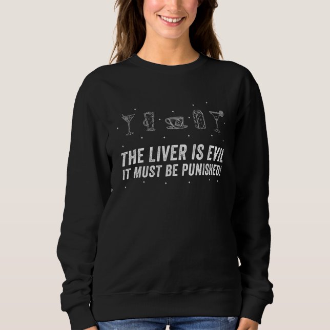 Levern Är Ond Den Måste Straffas 3 T Shirt (Framsida)