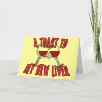 Levertransplantation får bra gåvor kort