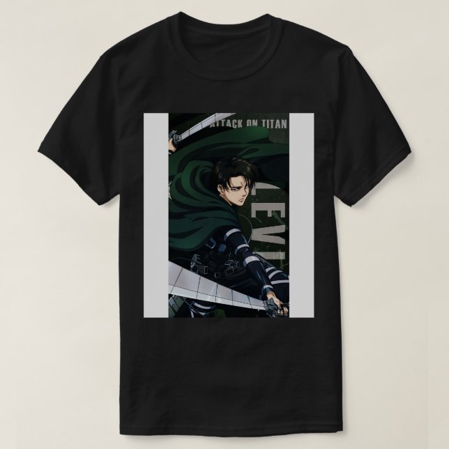 Levi Ackerman 2 T Shirt (Design framsida)