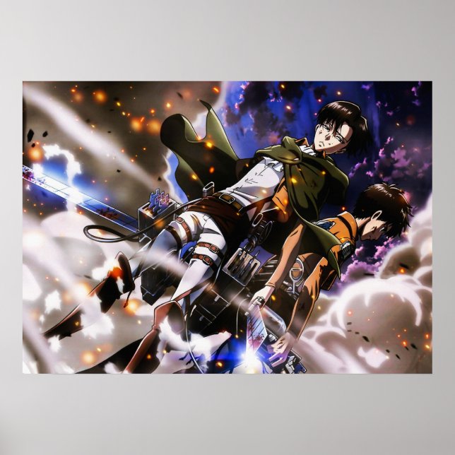 Levi Ackerman Poster (Framsidan)