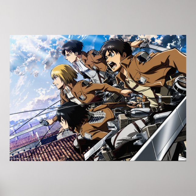Levi Ackerman Poster (Framsidan)