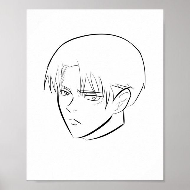 Levi Ackerman Poster (Framsidan)