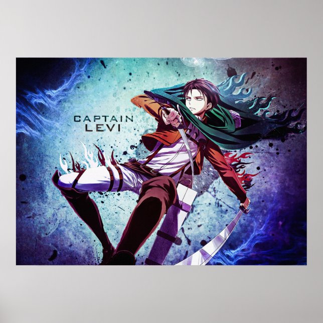 Levi Ackerman Poster (Framsidan)