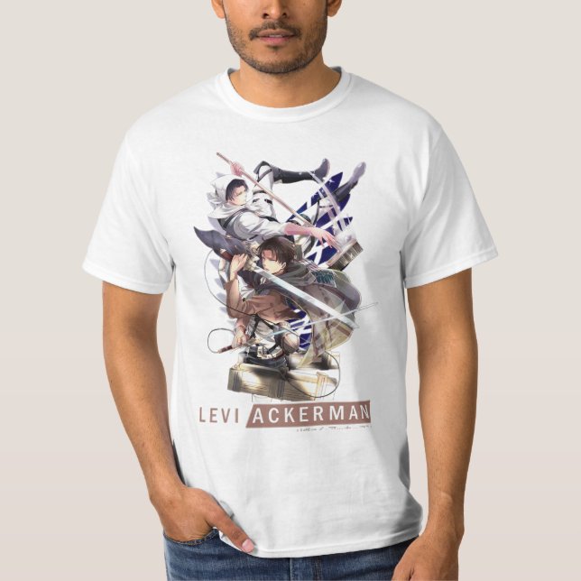 Levi Ackerman T-shirt (Framsida)