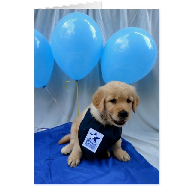 Levi ballongkort hälsningskort (Framsidan)