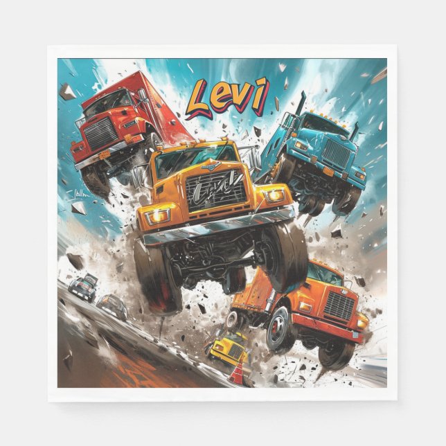 Levi Birthday Pappersservett (Framsidan)