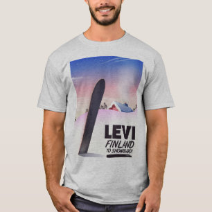 Levi Finland Snowboard researesaffiche Tröja