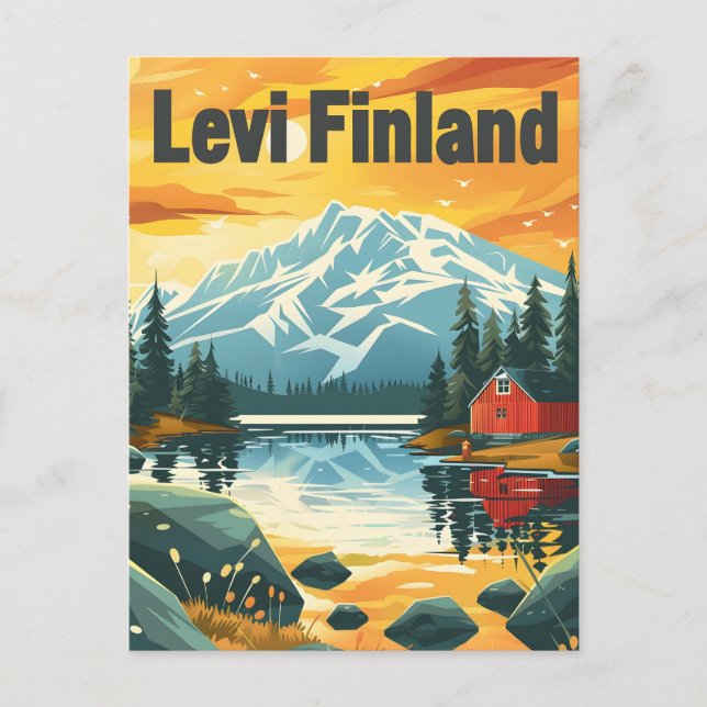 Levi Finland Vykort (Framsida)