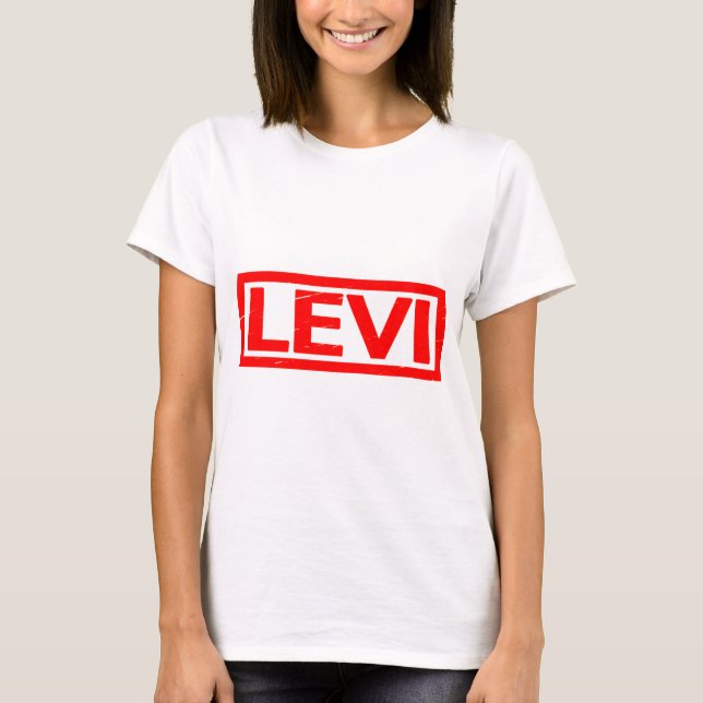Levi Frimärke T Shirt (Framsida)
