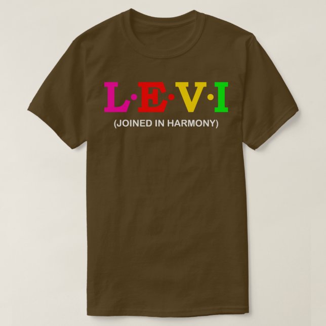 Levi Gått med i Harmony 2 T Shirt (Design framsida)