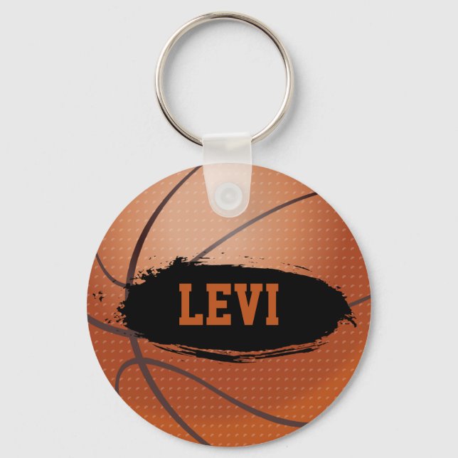 Levi Grunge Basketball Keychain / Nyckelring (Framsida)