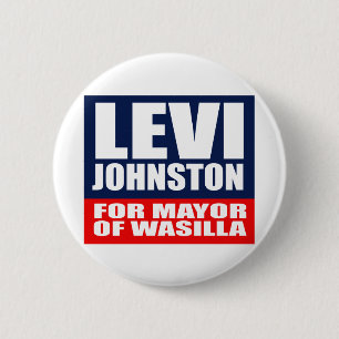 LEVI JOHNSTON FÖR BORGMÄSTARE AV WASILLA KNAPP