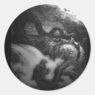 levi runt klistermärke