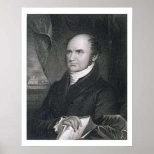Levi Woodbury som inristas av Robert E. Poster