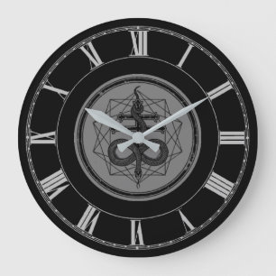Leviatans kor STORA WALL CLOCK Stor Klocka
