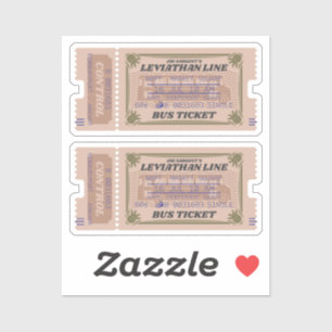 Leviathan Line Innsmouth Buss Klistermärken